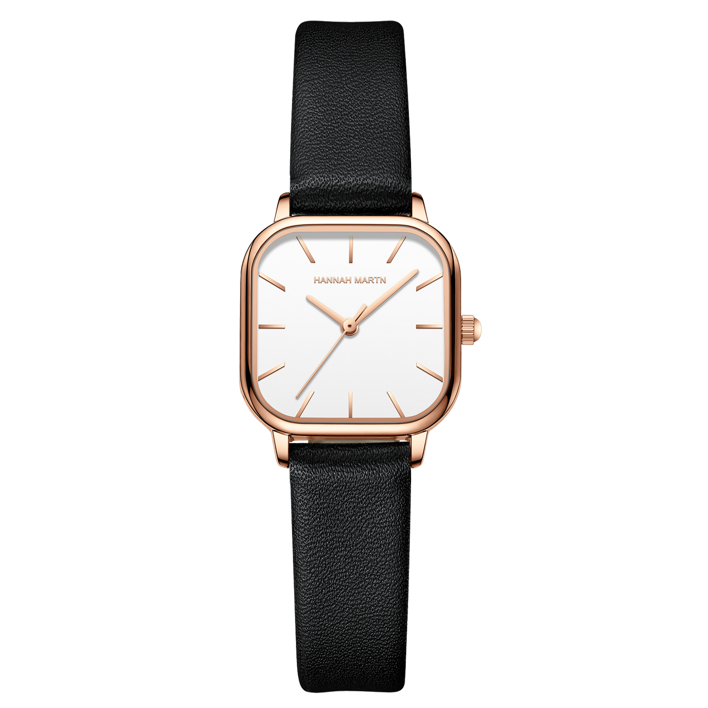 Hannah Martin Squarov Ladies Leather Quartz Watch