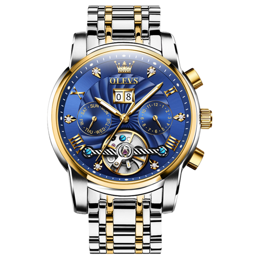 Olevs Tourbillon Automatic Style Watch