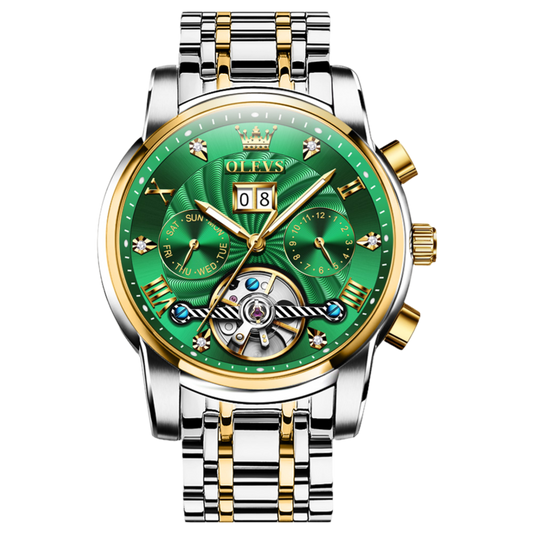 Olevs Tourbillon Automatic Style Watch