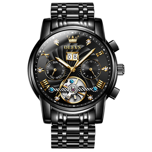 Olevs Tourbillon Automatic Style Watch