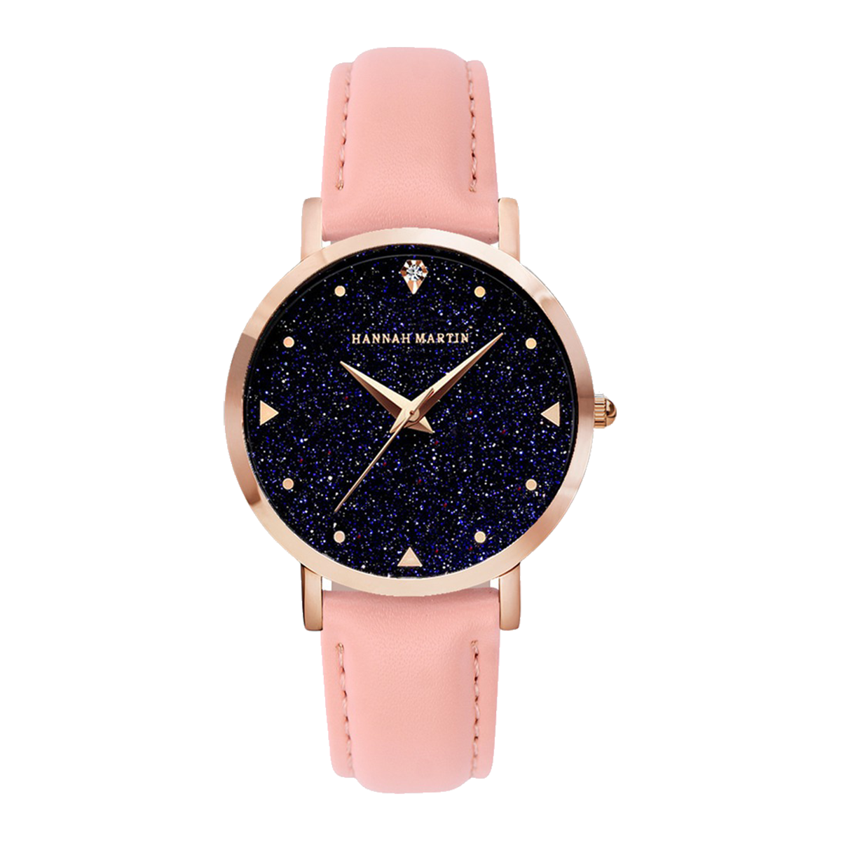 Hannah Martin Galaxious Women Leather Quartz Watch