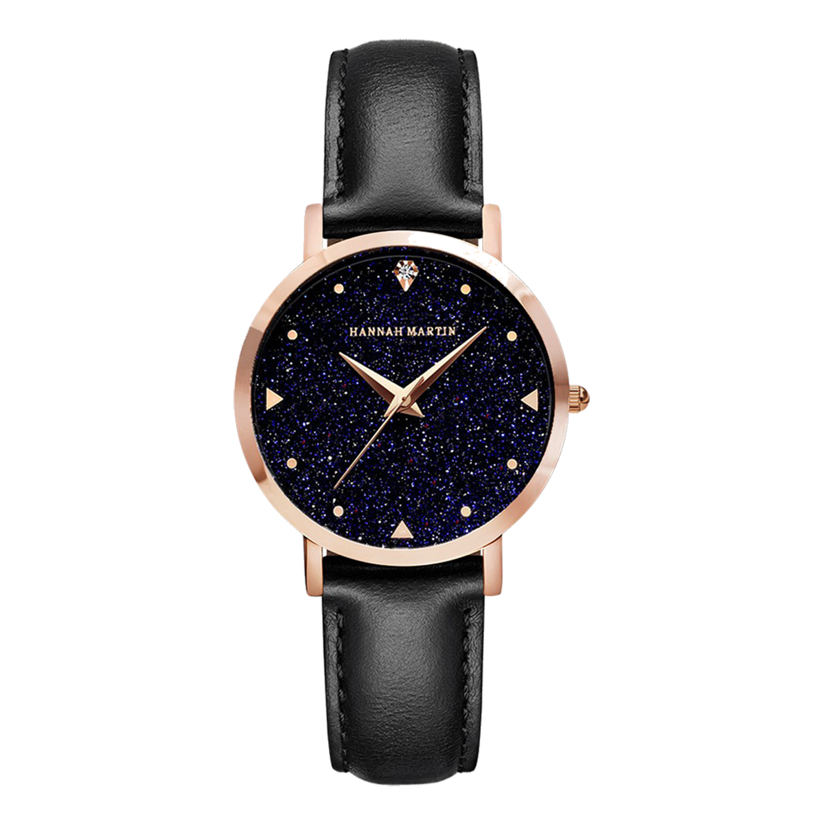 Hannah Martin Galaxious Women Leather Quartz Watch