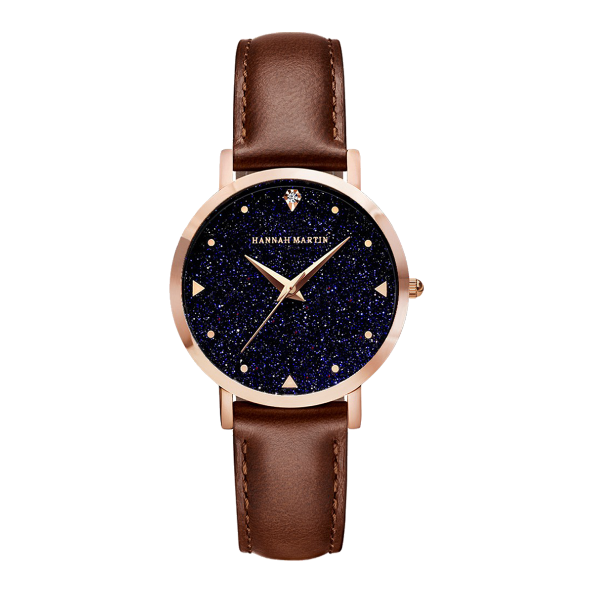 Hannah Martin Galaxious Women Leather Quartz Watch