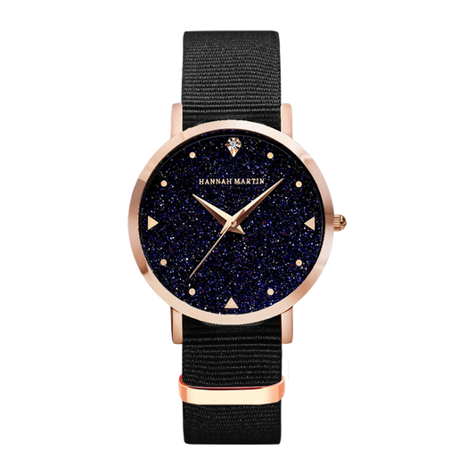 Hannah Martin Galaxious Women Leather Quartz Watch