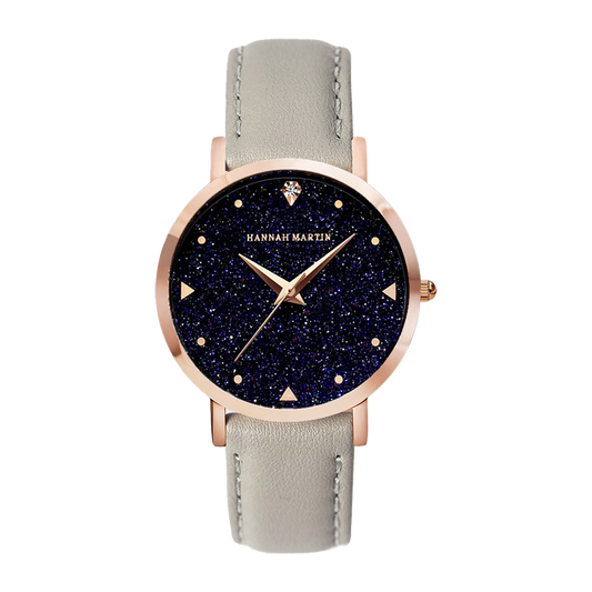 Hannah Martin Galaxious Women Leather Quartz Watch