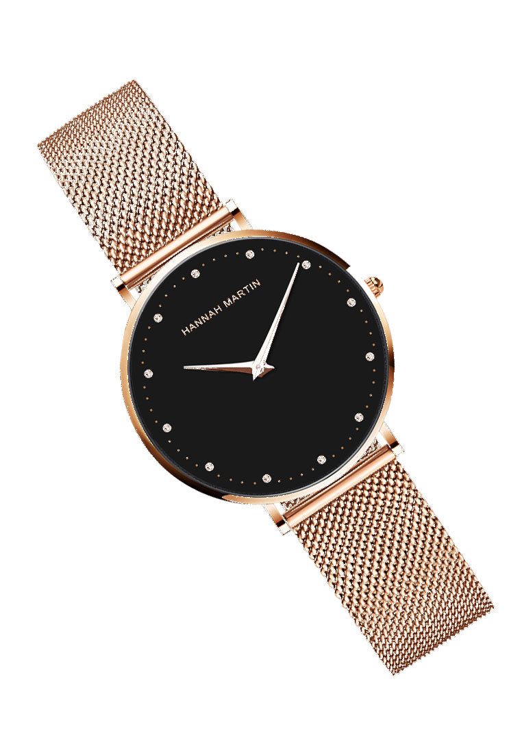 Hannah Martin Cobalt Aura Stainless Women Quartz Watch