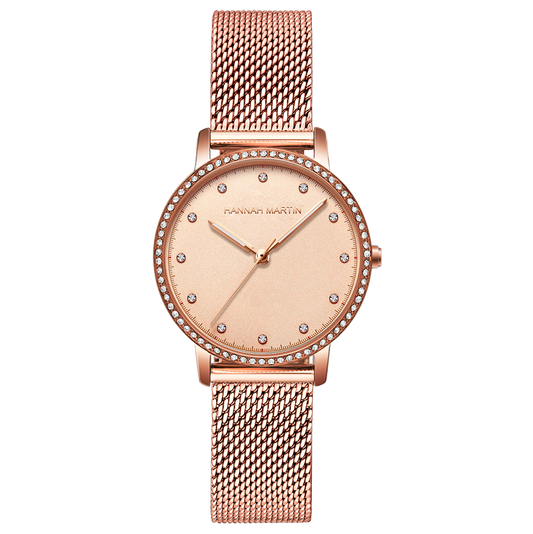 Hannah Martin Fiori Cristal Women Quartz Watch