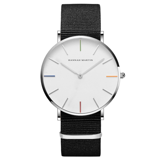 Hannah Martin Hue Heron Silver Nato 40